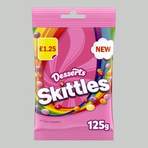 Жев.конфеты Skittles Desert 125гр 