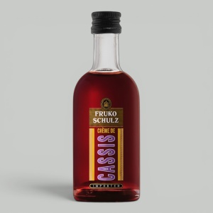 Ликер Fruko Schulz Creme de Cassis (ГЛ) 0,05 л. 19%