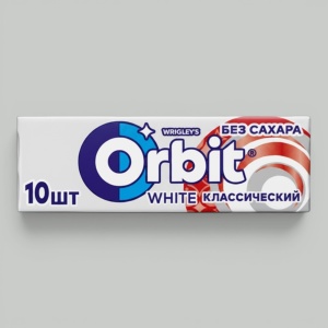 Жев.резинка Orbit Белоснежный классический 13,6гр