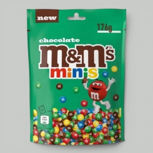 Конфеты M&M's Minis Шоколад 176гр