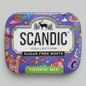 Конфеты Scandic Tropical Mix 14гр