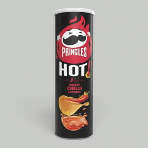 Чипсы картофельные Pringles Hot Сладкий Чили 160гр