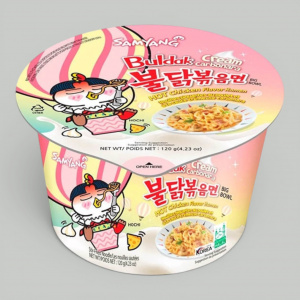 Лапша Samyang Buldak Крем карбонара 120гр