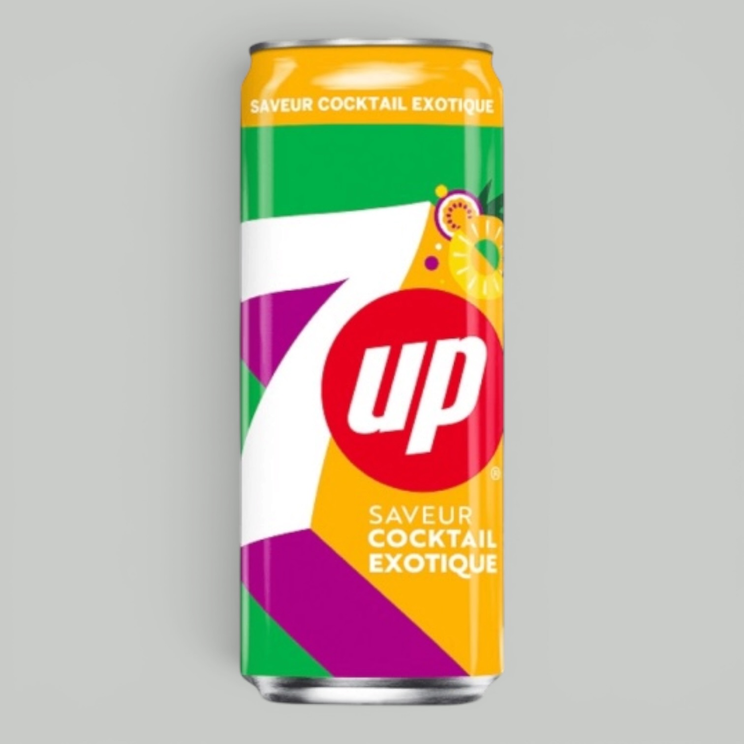 Напиток 7UP Экзотический коктейль газ. 0,33л