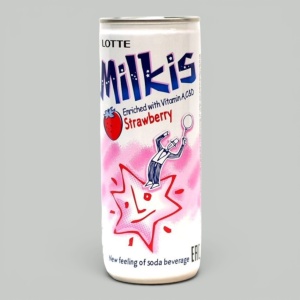 Напиток Milkis Клубника газ. 0,25л