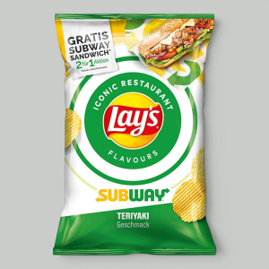 Чипсы картофельные Lay's Subway Терияки 150гр