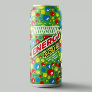 Энерг.напиток АШКУDИ Energy Sour 0,45л