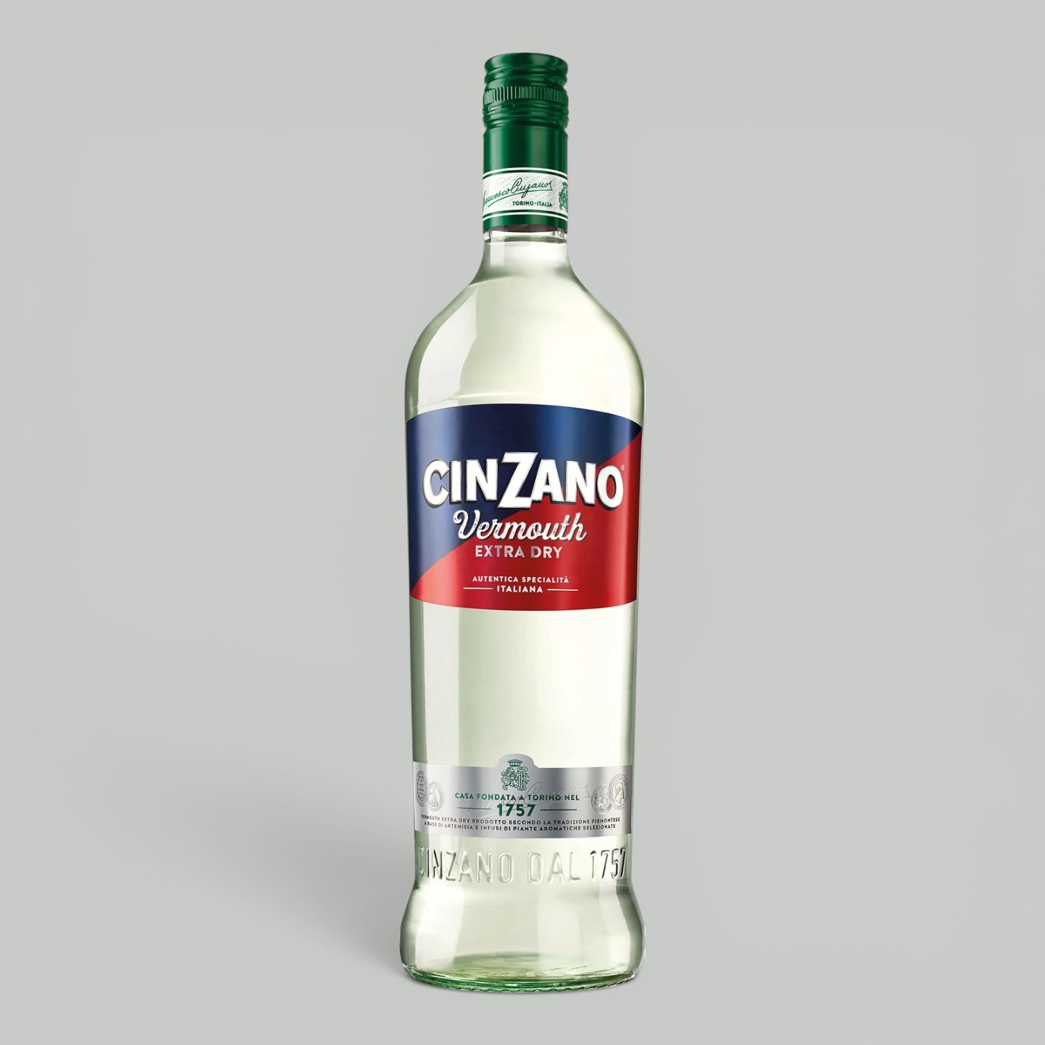 Вермут Cinzano Extra Dry полусухой 18%, 1л
