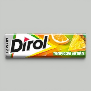 Жев.резинка Dirol Тропические фрукты 13,6гр