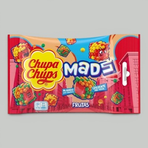 Мармелад жевательный Chupa chups Mads Fruits 45гр