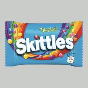Жев.конфеты Skittles Tropical 45гр