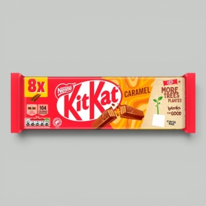 Батончик шоколадный KitKat 2F Карамель 165,6гр