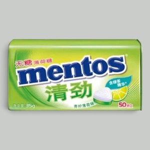 Жев.конфеты Mentos Лайм-мята 35гр