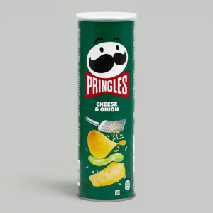 Чипсы картофельные Pringles Сыр и лук 165гр