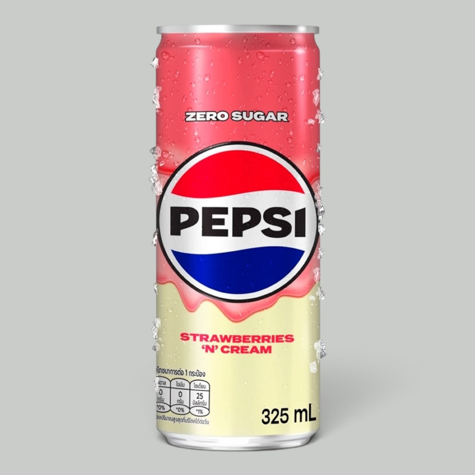 Напиток Pepsi Клубника и Крем Zero газ. 0,325л
