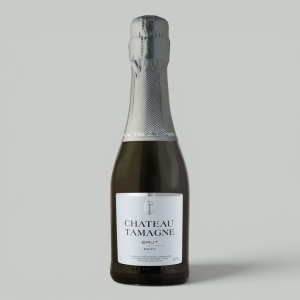 Вино Chateau Tamagne белое брют 0,2л 10%