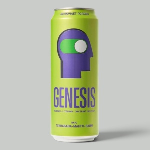 Энерг.напиток Genesis Гуанабана-Манго-Лайм газ. 0,45л
