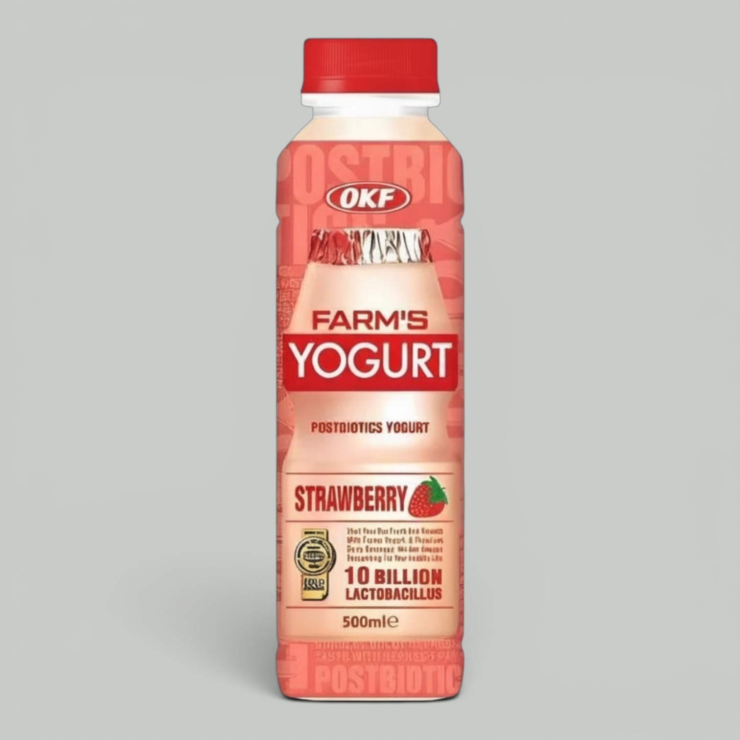 Напиток Farms Yougurt Strawberry 0,5л