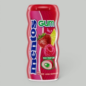 Жев.резинка Mentos Фрукты Лайм 30гр