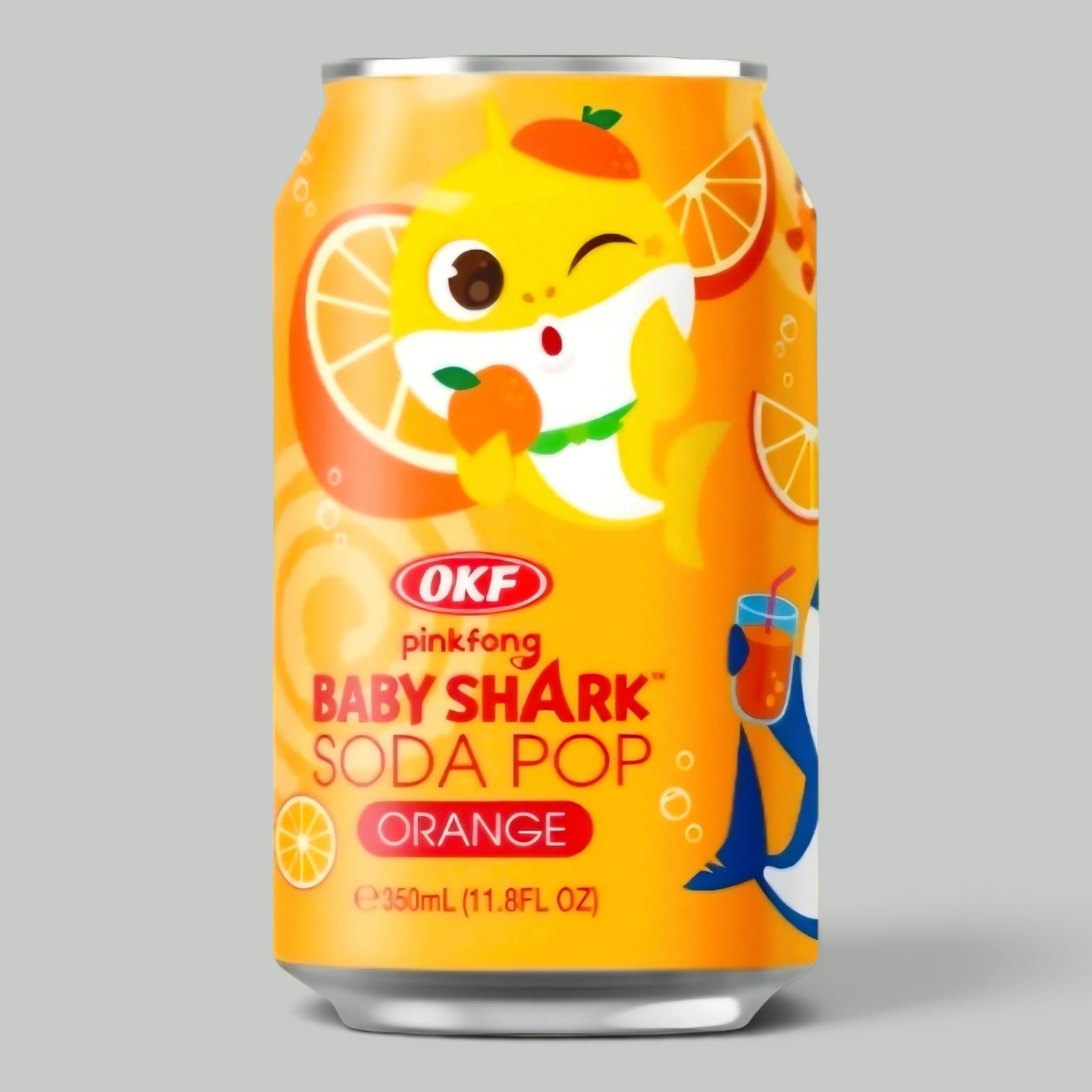Напиток Baby Shark Апельсин газ. 0,35л