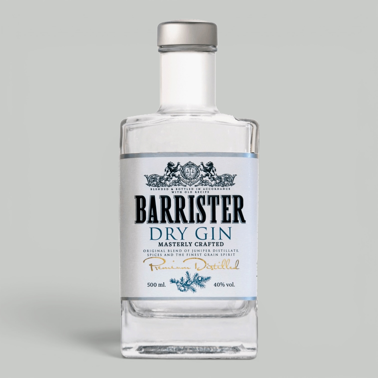 Джин Barrister Dry 0,5 л. 40%