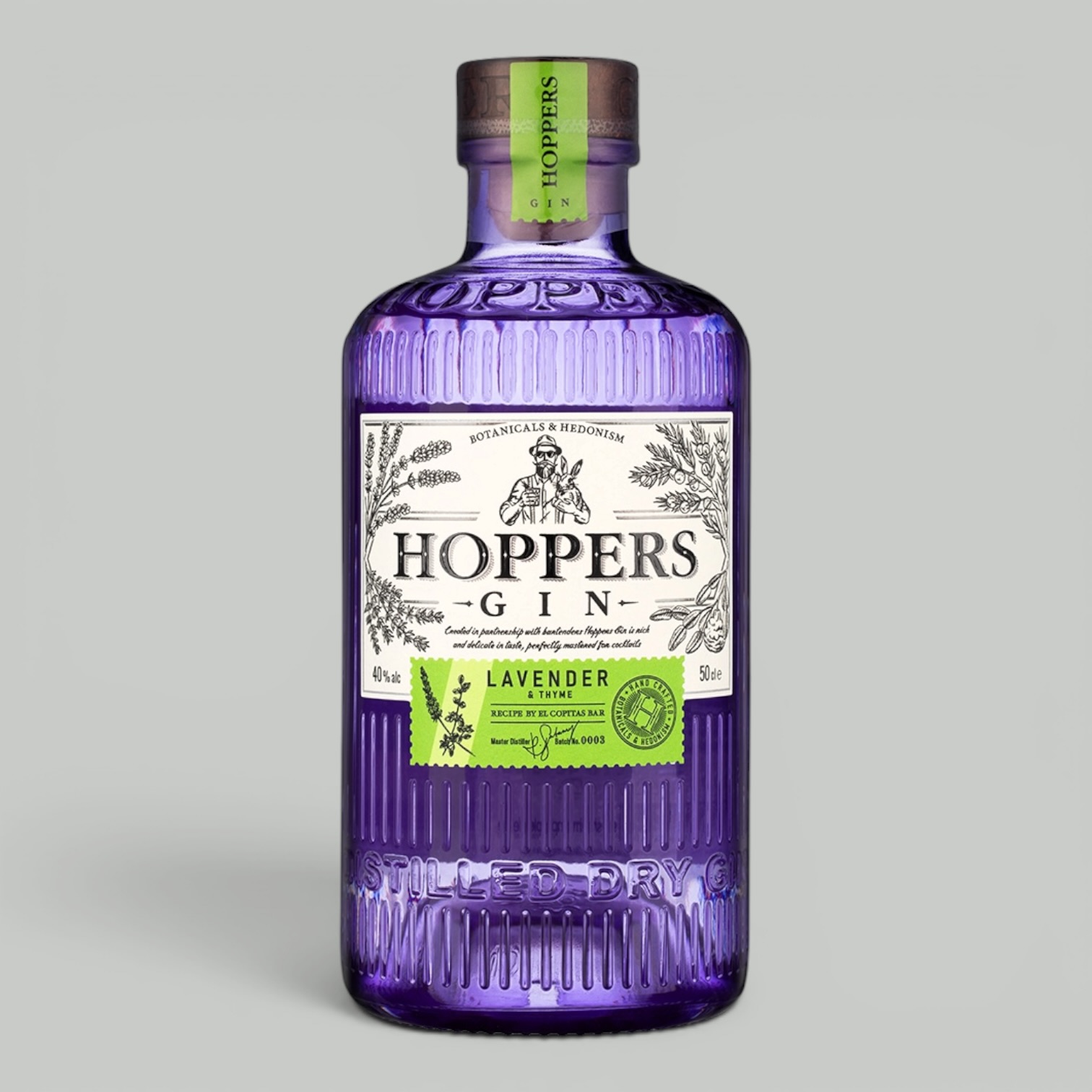 Джин Hoppers Lavender&Thyme 0,5 л. 40%