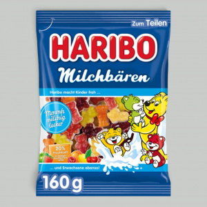Мармелад жевательный Haribo Молочные мишки 160гр