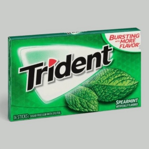 Жев.резинка Trident Мята без сахара 21,6гр