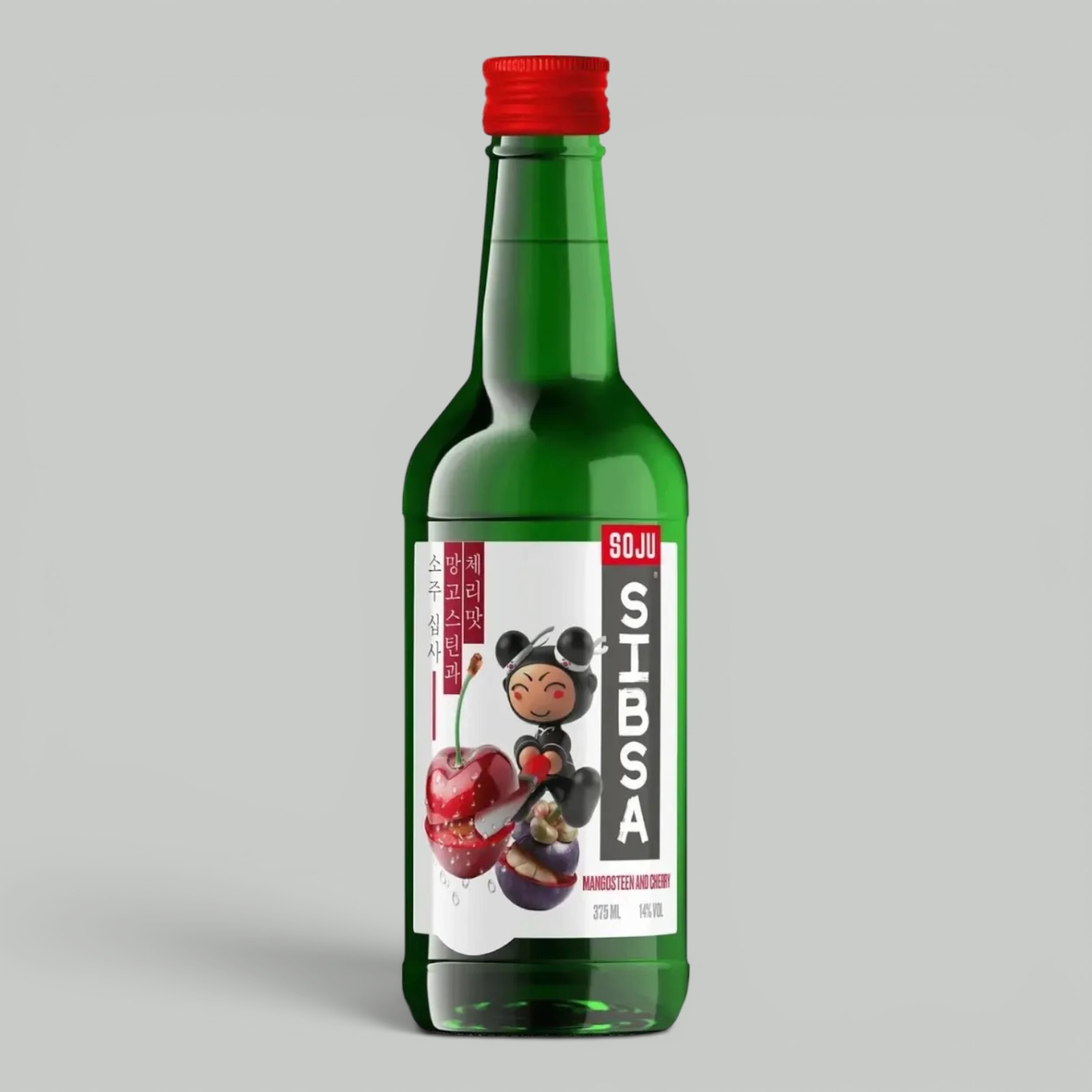 Аперитив Soju Sibsa Вишня-мангостин 0,375 л. 14%