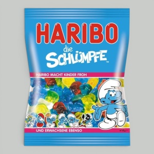 Мармелад жевательный Haribo Смурфики 175гр