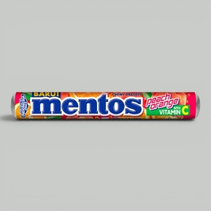 Жев.конфеты Mentos Персик и апельсин 29гр 