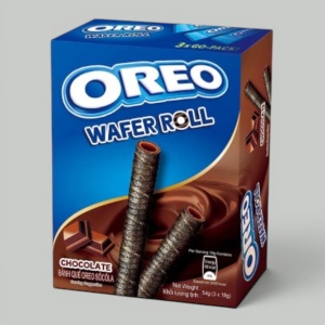 Печенье вафельное Oreo Трубочки Шоколад 54гр