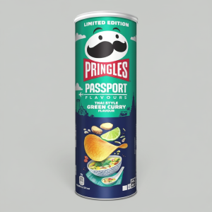 Чипсы картофельные Pringles Passport Зеленый карри 165гр