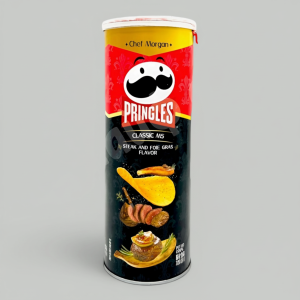 Чипсы картофельные Pringles Стейк и Фуа-гра 80гр