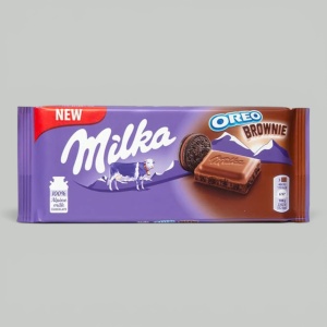 Шоколад молочный Milka Орео-Брауни 100гр