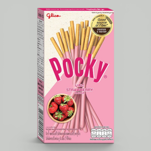 Палочки бисквитные Pocky Клубника 45гр