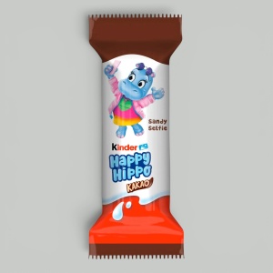 Печенье вафельное Kinder Happy Hippo Mini Какао 20,7гр