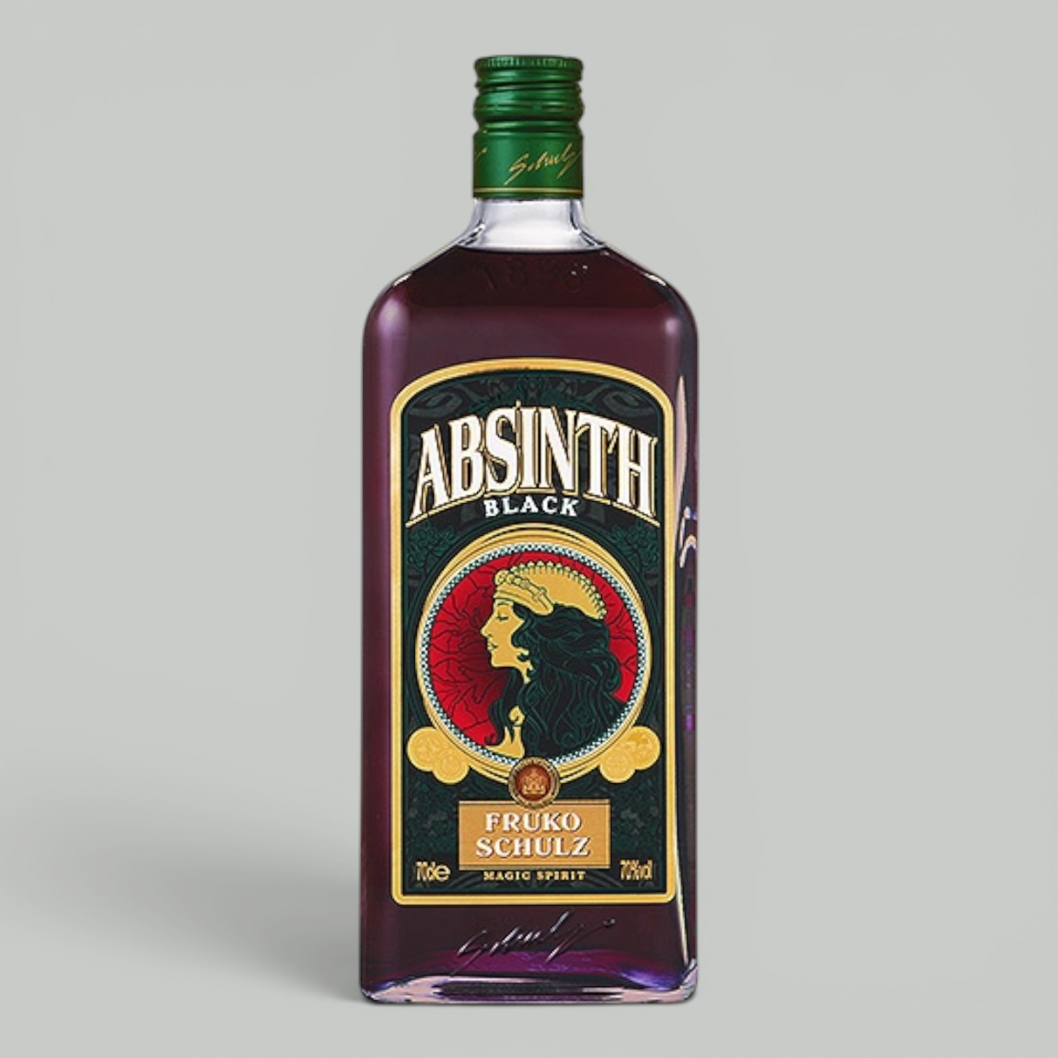 Настойка Absinth Fruko Schulz Black 0,7 л. 60%