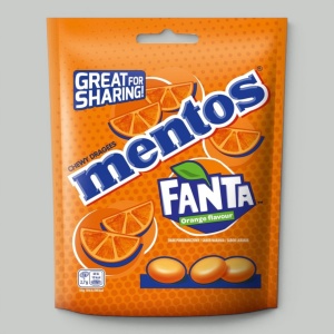 Жев.конфеты Mentos Fanta 160гр