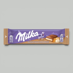 Батончик шоколадный Milka Крем-Фундук 46гр
