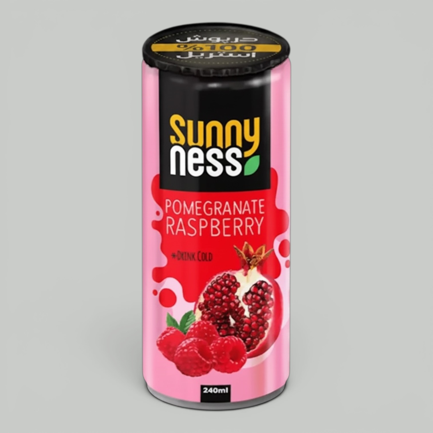 Напиток Sunny Ness Гранат и малина 0,24л