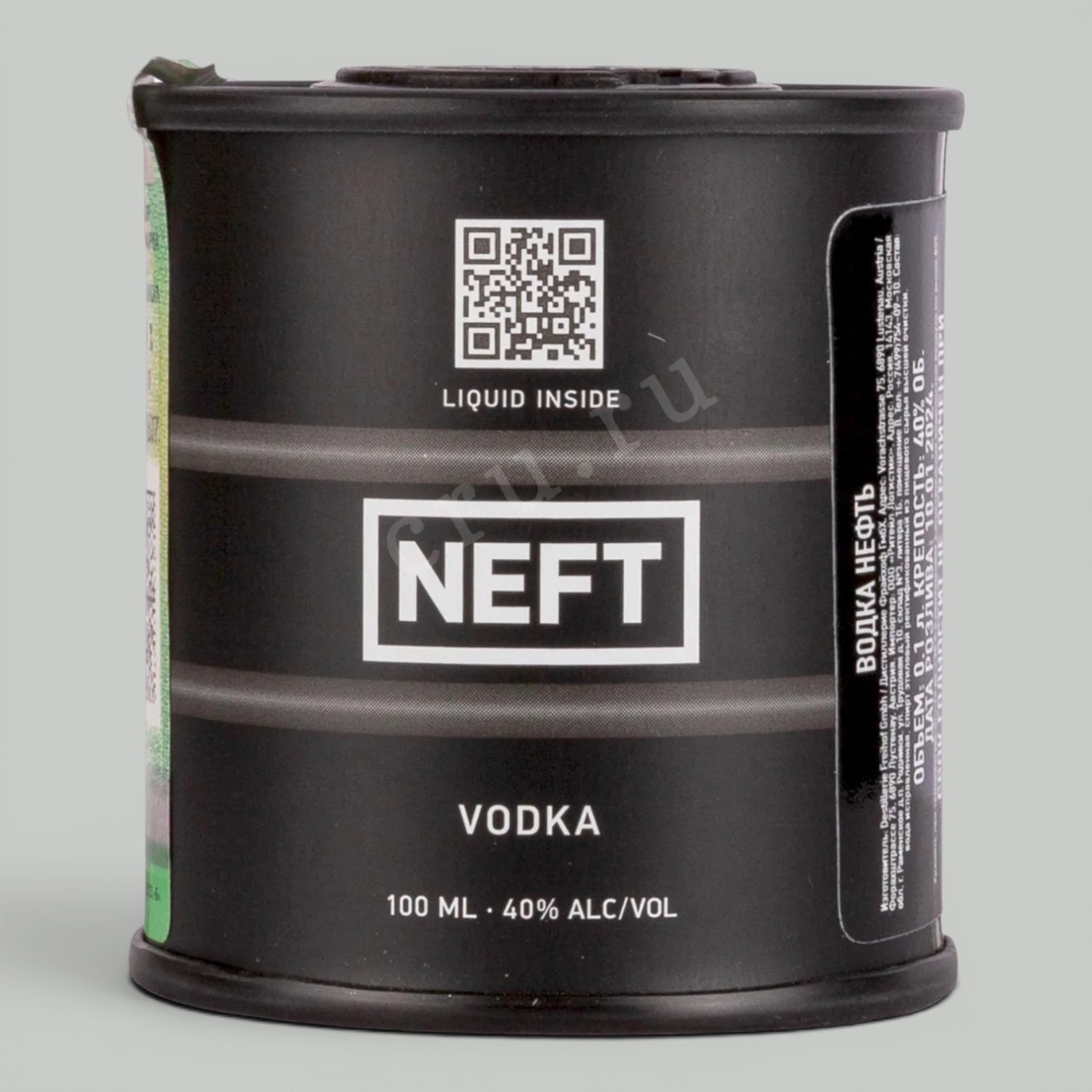 Водка Нефть 0,1 л. 40%