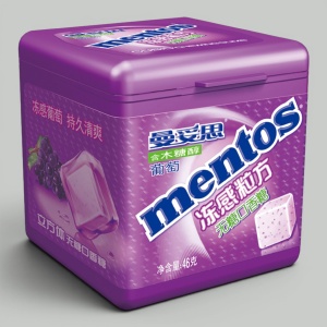 Жев.конфеты Mentos Виноград 46гр