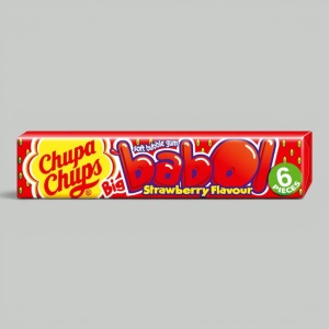 Жев.резинка Chupa Chups Клубника 27,6гр