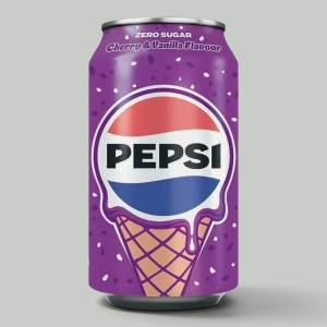 Напиток Pepsi Вишня-ваниль Zero газ. 0,33л (Англия)