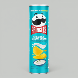 Чипсы картофельные Pringles Чеддер и Сметана 158гр