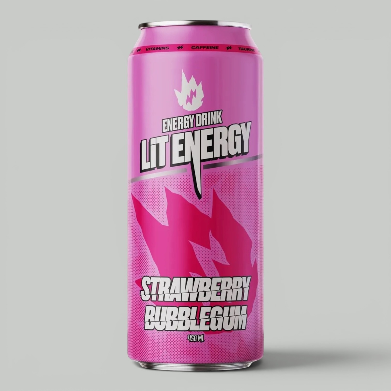Энерг.напиток Lit Energy Клубничная жвачка 0,45л