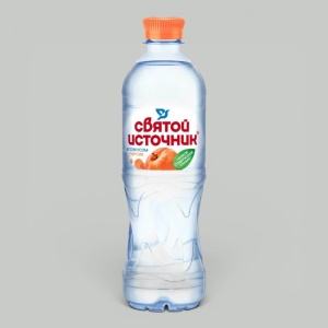 Вода Святой источник Персик б/газа 0,5л