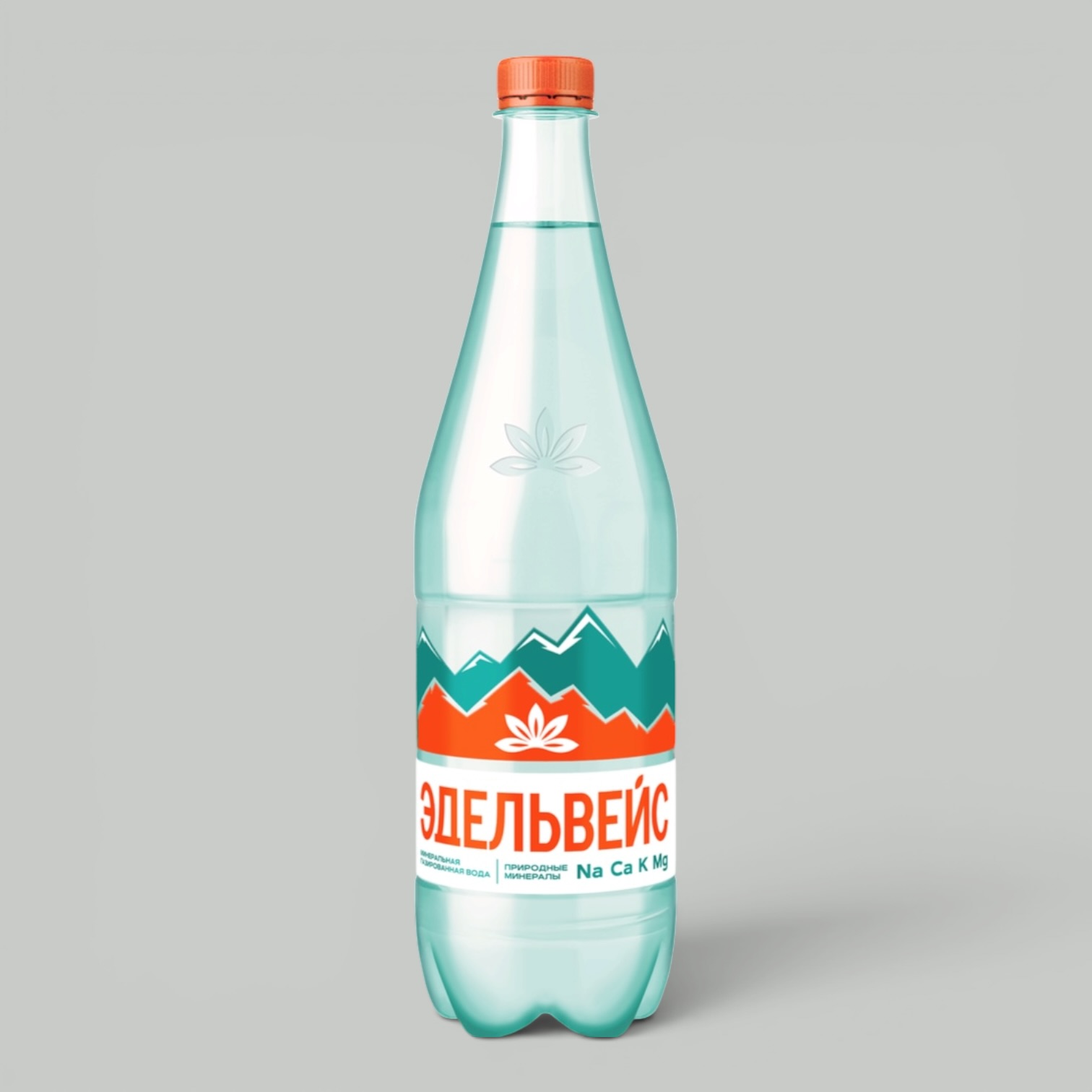 Вода Эдельвейс газ. 1л
