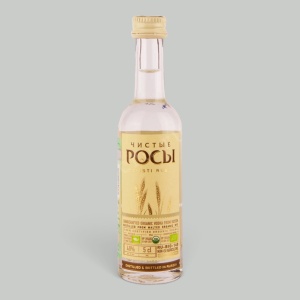 Водка Чистые Росы из ржаного зерна 0,05 л. 40%